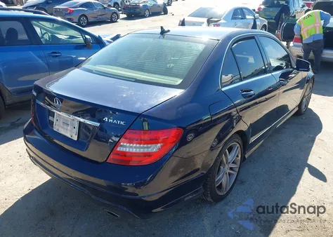 2012 Mercedes-Benz C 300 Sport 4Matic from USA, damaged, VIN WDDGF8BBXCR239426